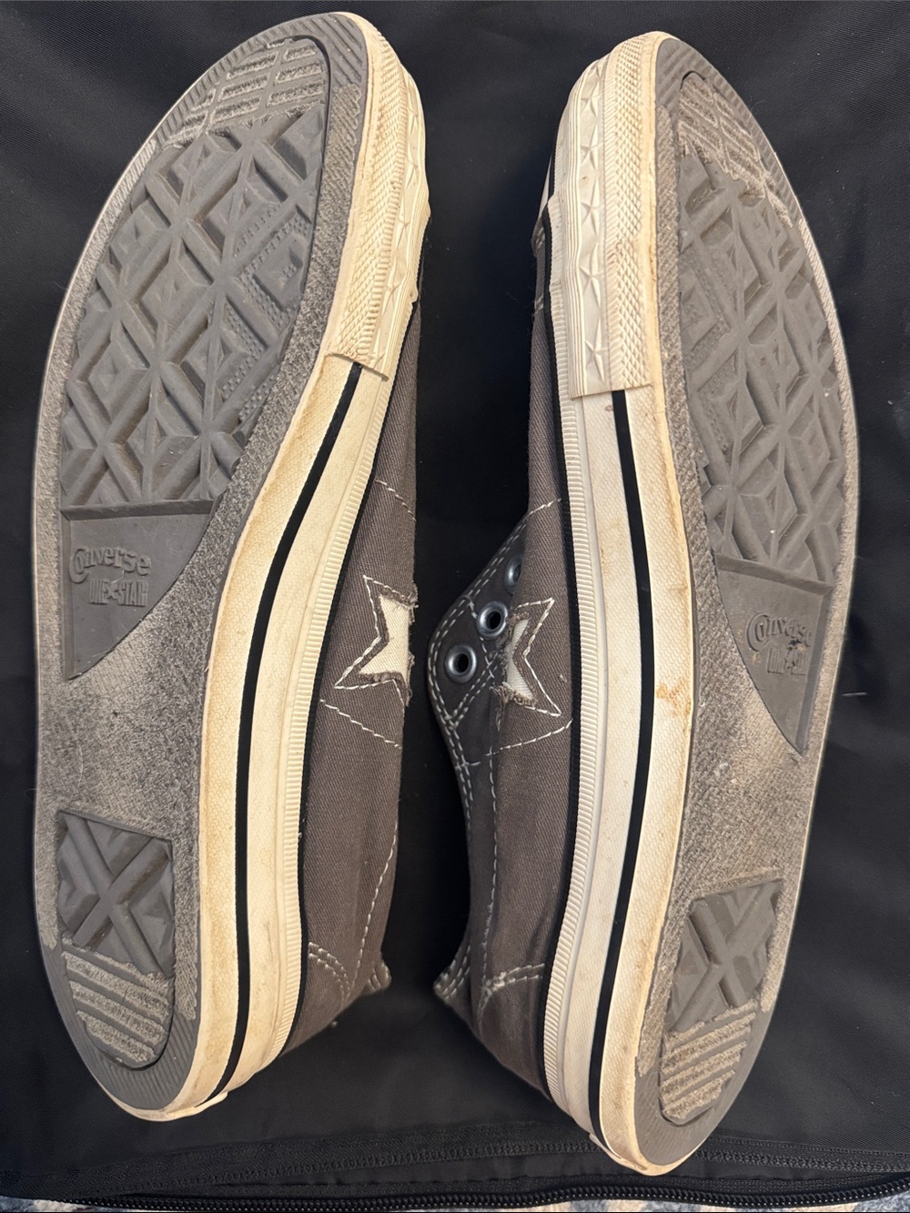 Converse Gray One Star Slip-On Sneakers - Picture 4 of 5